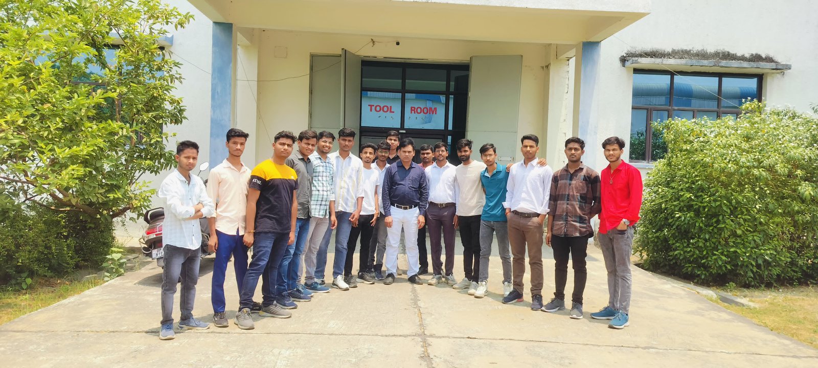 Industrial Visit of Students to Ordnance Factory, Project KORWA, Amethi