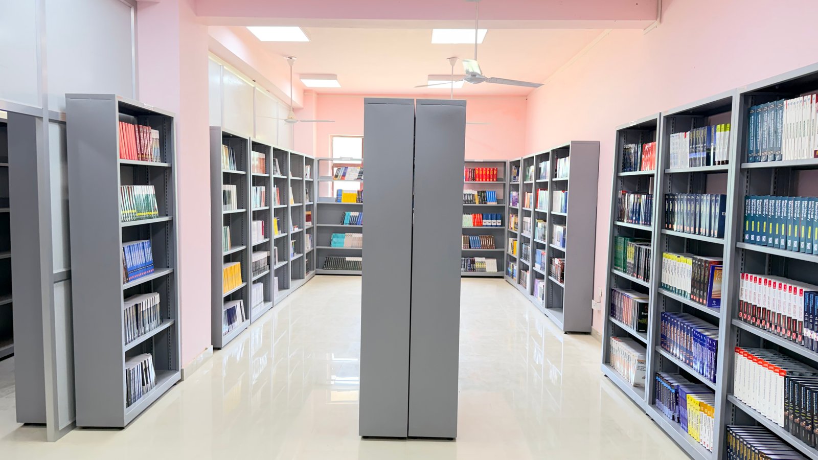 Library book section